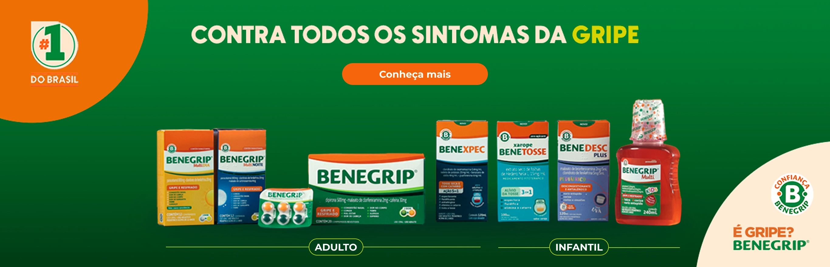 É gripe? Família Benegrip