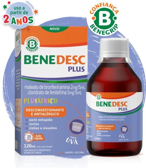 Embalagem do Benedesc Plus