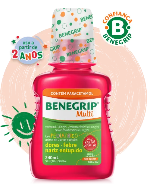 Embalagem do Benegrip Multi