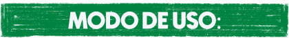 Modo de uso