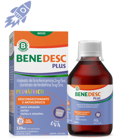 Embalagem Benedesc Plus.
